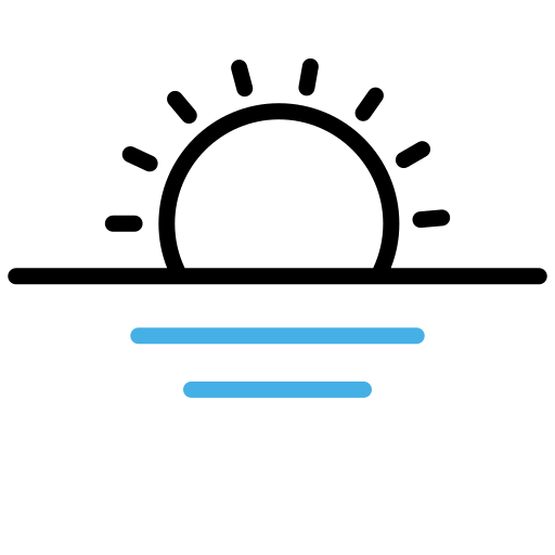 atardecer icono gratis