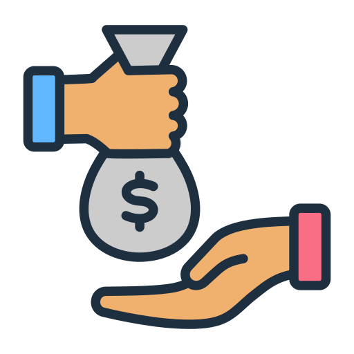 donación icono gratis