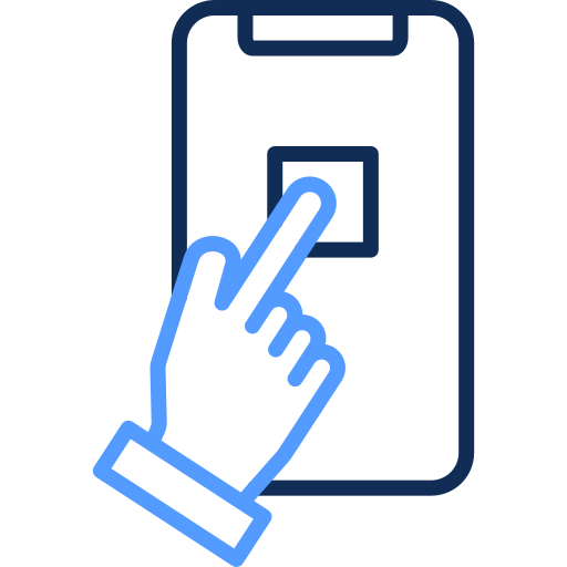 acceso telefónico icono gratis
