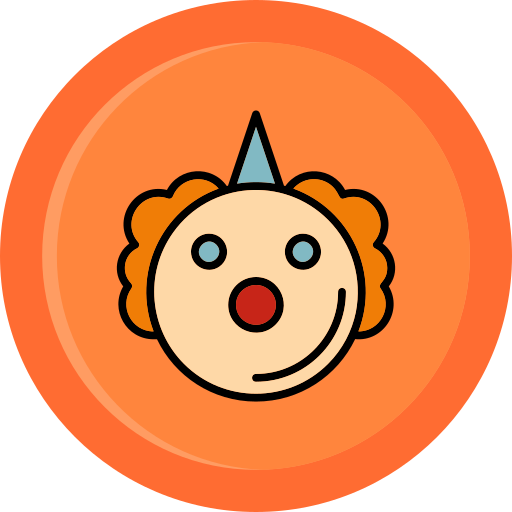 Clown free icon