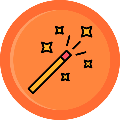 Magic wand free icon