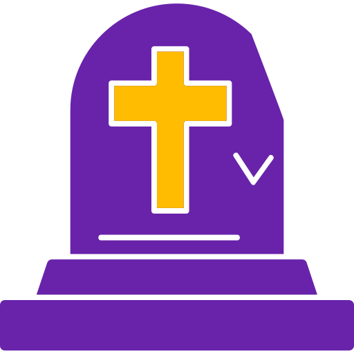 lápida sepulcral icono gratis