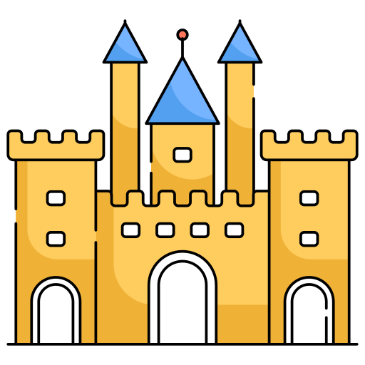 castillo icono gratis