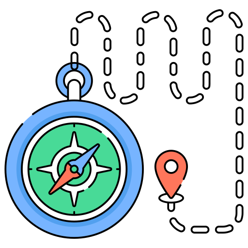 brújula icono gratis