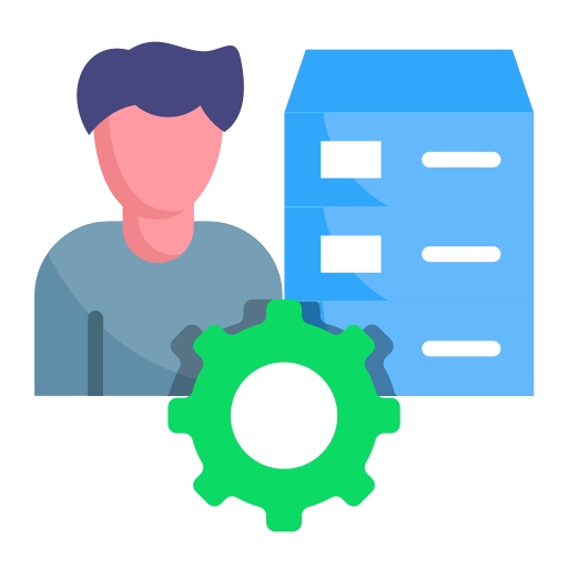 gestión de bases de datos icono gratis