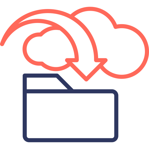 Data storage free icon Data storage free icon