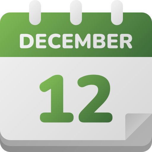 diciembre icono gratis