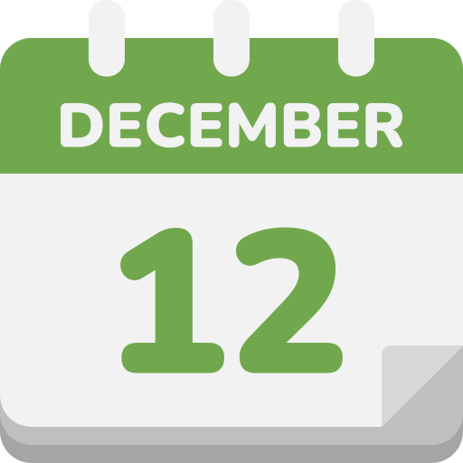 diciembre icono gratis