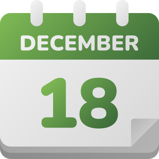 diciembre icono gratis