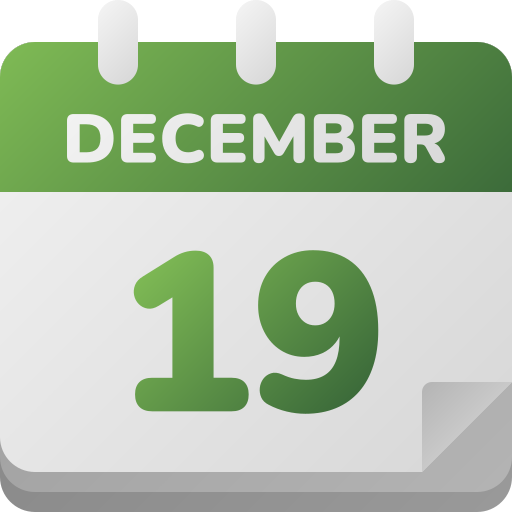 diciembre icono gratis