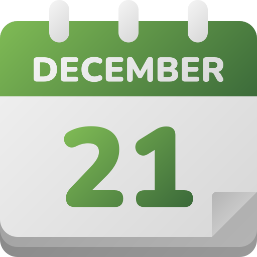 diciembre icono gratis