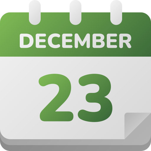 diciembre icono gratis