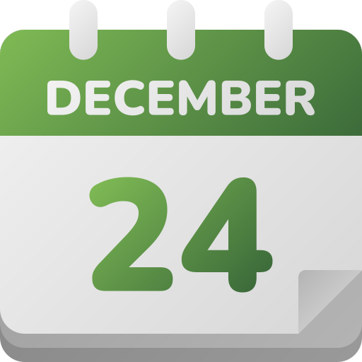 diciembre icono gratis