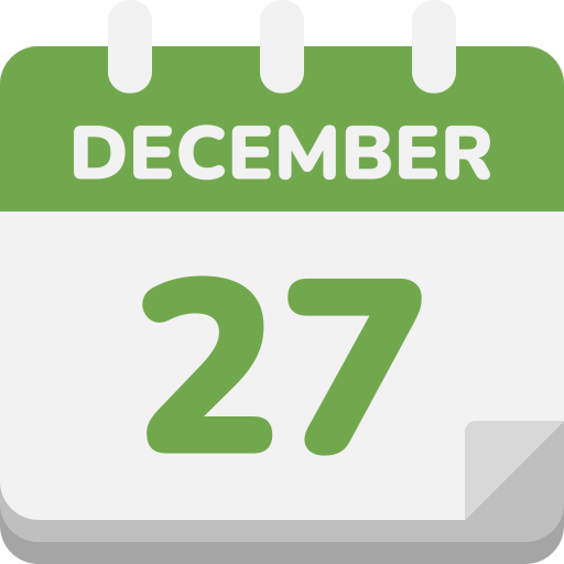 diciembre icono gratis