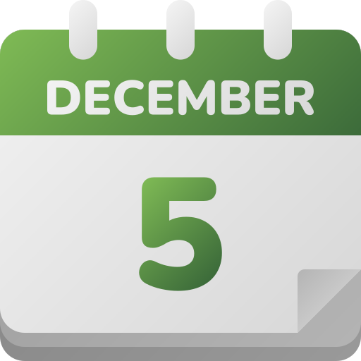 diciembre icono gratis