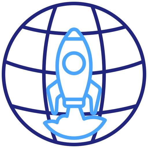 Rocket free icon Rocket free icon