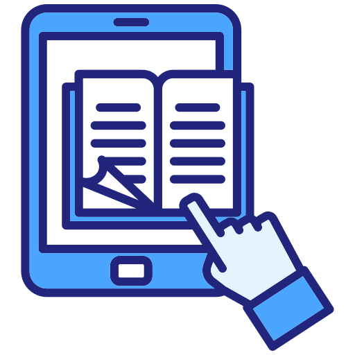 libro electrónico icono gratis