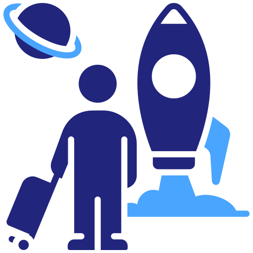 turismo espacial grátis ícone turismo espacial grátis ícone