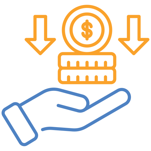 déficit icono gratis