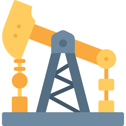 plataforma petrolera icono gratis