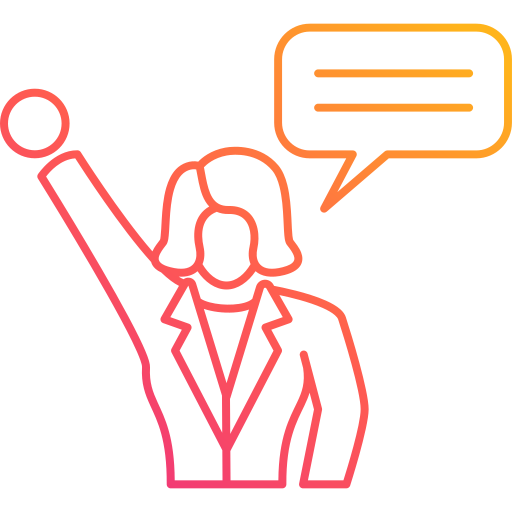 opinión icono gratis