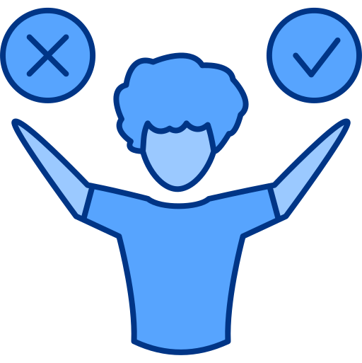 Decision free icon Decision free icon