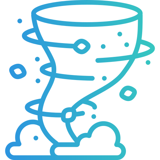 Tornado free icon