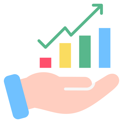 crecimiento icono gratis