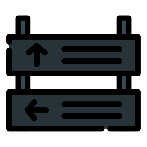 letrero icono gratis