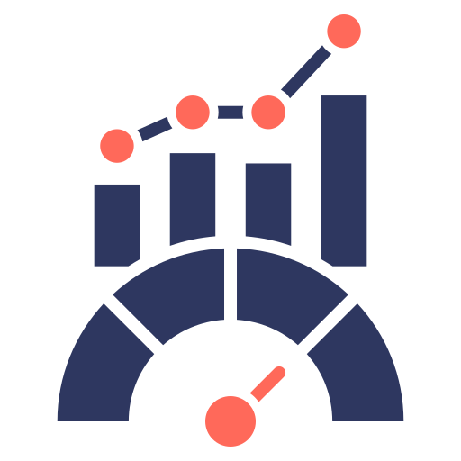 evaluación comparativa icono gratis