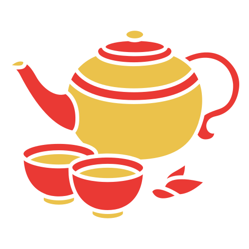 juego de té icono gratis