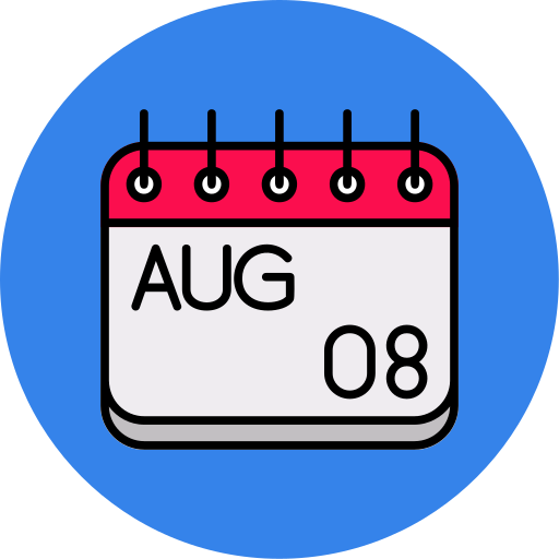 agosto grátis ícone agosto grátis ícone