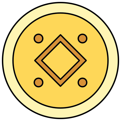 moneda de oro icono gratis