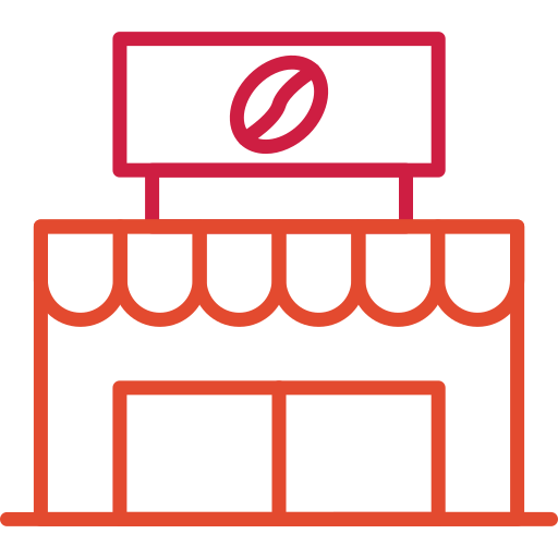 cafetería icono gratis