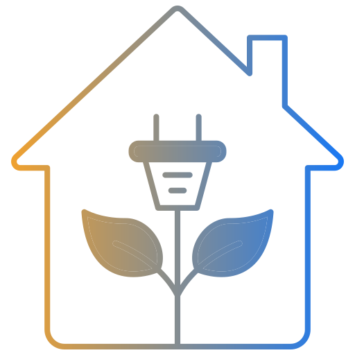 casa ecológica icono gratis