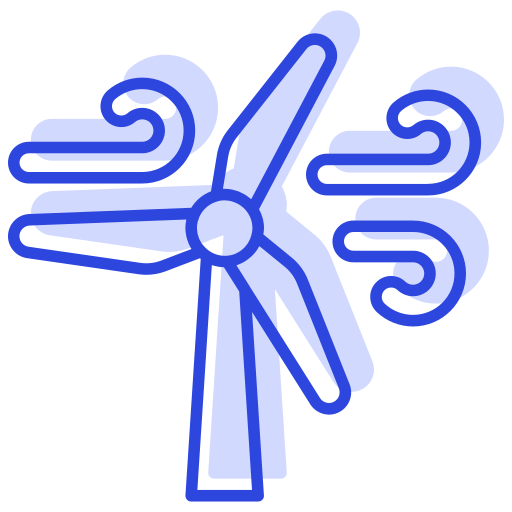 energia eólica grátis ícone