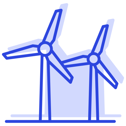 energia eólica grátis ícone