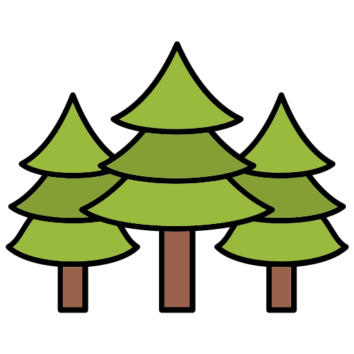 bosque icono gratis