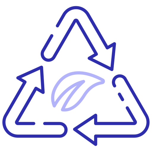 ciclo ecológico icono gratis