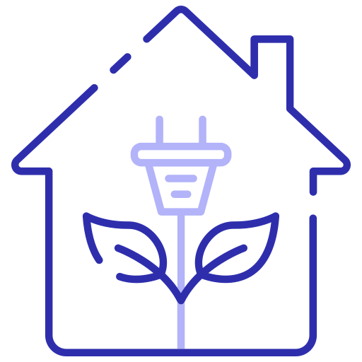 maison écologique Icône gratuit maison écologique Icône gratuit