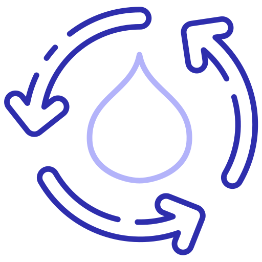 cycle de l'eau Icône gratuit