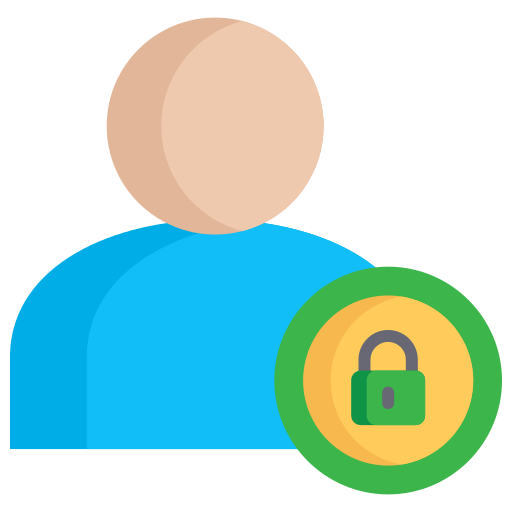 cuenta privada icono gratis