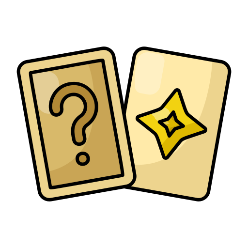 juego de cartas icono gratis