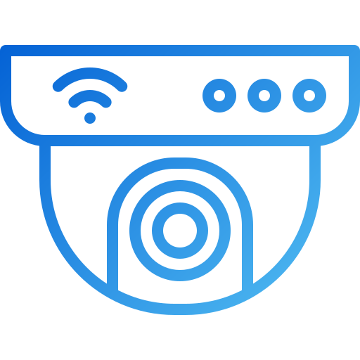 cámara de seguridad icono gratis