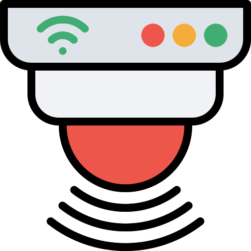 alarma de incendios icono gratis