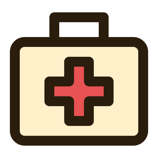 botiquín médico icono gratis
