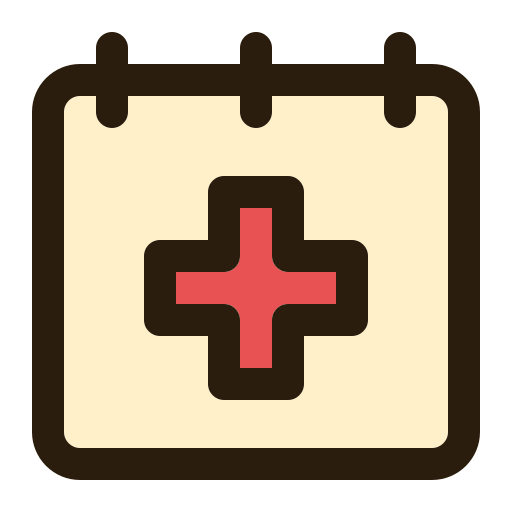 chequeo médico icono gratis
