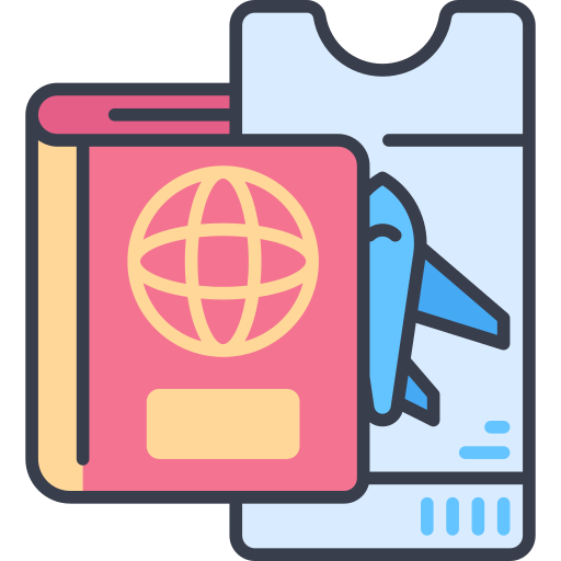 Boarding pass free icon