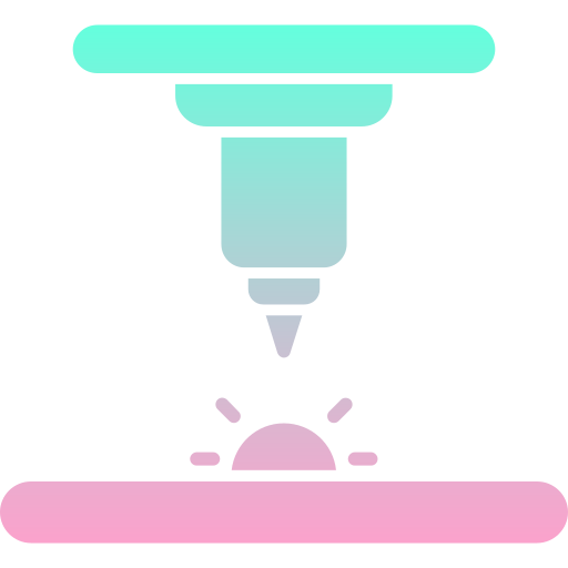 corte por láser icono gratis