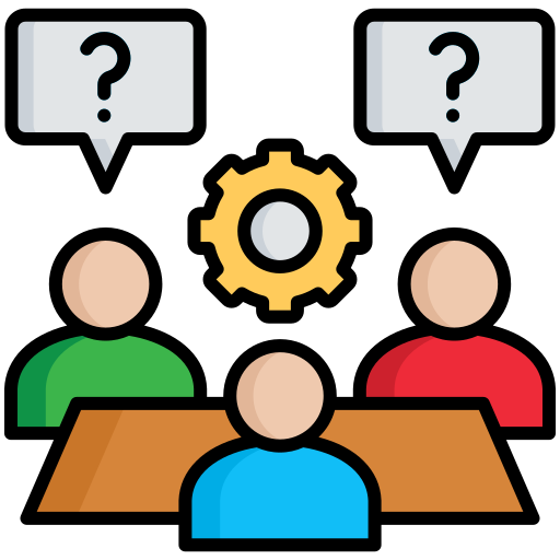 Management consulting free icon Management consulting free icon